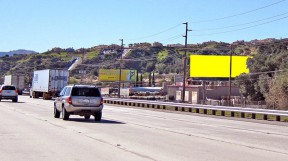 Yellow marks the spot of a CBS Outdoor billboard on I-5 south of Parker Road.