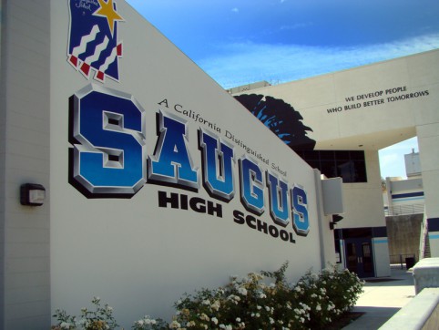 Saugus High School monument