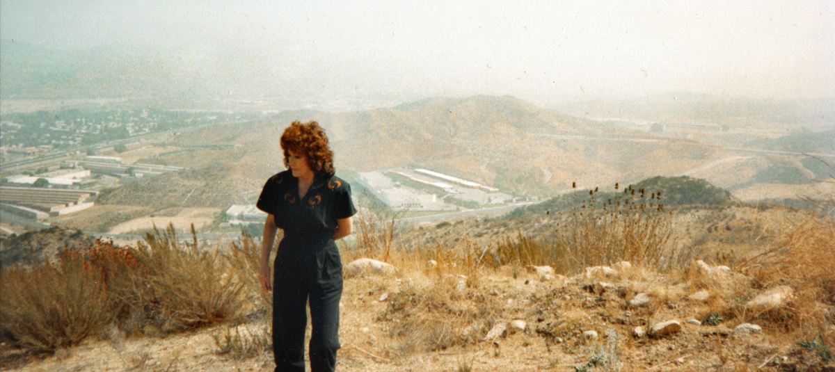 Connie Worden-Roberts in 1992, where the cross-valley connector would later go.