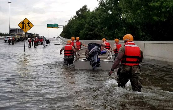 Texas Army National Guard rescues residents in Houston after Hurricane Harvey.  | Photo: 1st Lt. Zachary West/WMC