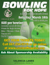 March 18: Bowl for Hope with Circle of Hope