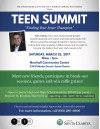March 25: City Hosts Teen Summit at Newhall Community Center