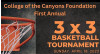 April 16: COC Foundation Inaugural 3 X 3 Basketball Tourney