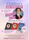 May 28: Alessandro Concas Children’s Book Signing