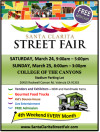 Street Fair Returns to COC This Weekend