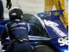 Herta Driver Flames Out at Auto Club Speedway