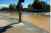 Water Main Breaks Near Valencia High