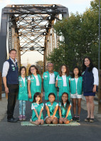 SCV Girl Scout Troop 582 celebrates bonding ceremony