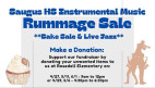 June 8: Saugus High School Music Program Rummage, Bake Sale