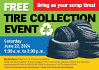June 22: City, L.A. County Partner for Free Tire Collection Event