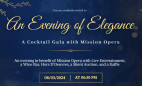Aug. 3: ‘Evening of Elegance’ Fundraising Gala to Benefit Mission Opera