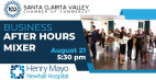 Aug. 21: SCV Chamber After Hours Mixer at Henry Mayo