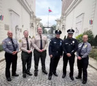 LASD Teams with French Police at Paris Olympics, Train for LA 2028