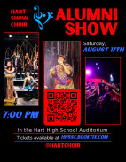 Aug. 17: Hart Show Choir Alumni Show