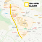 Temporary Nightime Lane Closures Scheduled for McBean Parkway