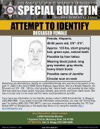 LASD Homicide Bureau is Asking for the Public’s Help Identifying a Deceased Female Found in Agua Dulce