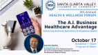 Oct. 17: Health & Wellness Forum The A.I. Business Healthcare Advantage