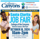 Oct. 18: Santa Clarita Job Fair to be Held at COC