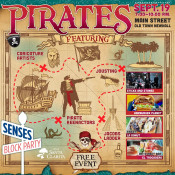 Sept. 19: SENSES Pirate Block Party