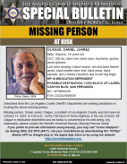 LASD is Asking for the Public’s Help Locating Missing Person Daniel Juarez Olague.