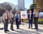 LASD Sheriff Luna and LASD Personnel Will Wear the LASD Pink Patch in Support of Breast Cancer Awareness Month