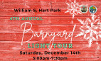 Dec. 14: Fourth Annual Hart Barnyard Light Tour