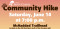 June 14: Community Hike at McHaddad Trailhead