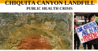 Schiavo, Residents Release Chiquita Critical Health Study, CA Hot Landfill Map