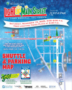 Nov. 15:  Know Before you Go: Parking and Transportation tips for Light up Main Street