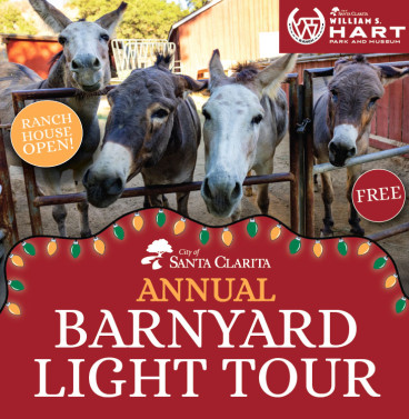 Dec. 13: Holiday Sparkle Takes Over at Hart Park Barnyard Light Tour