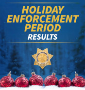 CHP Christmas Holiday Enforcement Period Results