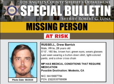 LASD Asks for Help Locating Missing Santa Clarita Man