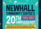 Jan. 24: Newhall Community Center’s 20th Anniversary Celebration