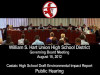 Light Crowd Says It Wants Dual Access for Future Castaic High School (Video)