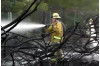 Small Fire Erupts in Saugus Park; Teen Burned (Video)