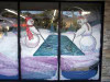 Murals Bring Holiday Spirit To Local Stores