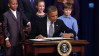 Press Conference: Obama, Biden Introduce Plan to Curb Gun Violence (Video)