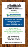 Mondays: Rattler’s Donating to SFV-SCV Habitat for Humanity