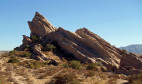 March 25. Aerial painting on the Vazquez rocks