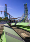 Six Flags Magic Mountain Twisted Colossus Almost Complete
