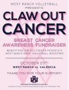 Oct. 20: West Ranch Girls Volleyball to ‘Claw Out Cancer’