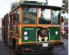 Hundreds Board Trolley for Holiday Light Tour