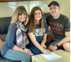 Lady Mustang Track and Field Signs Emily Hess