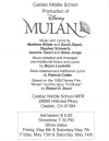 May 6: Castaic Middle School Presents Disney’s ‘Mulan’
