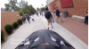 Video Shows Person Tearing Thru Crowded Hart Campus on Motorcycle