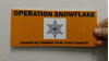 Operation Snowflake Placards for Castaic Residents