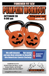 Oct. 25: Pumpkin Workout Benefits American Cancer Society