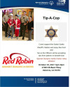 Oct. 19: Tip-a-Cop at Red Robin for Special Olympics SCV
