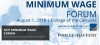 August 1: Minimum Wage Forum at COC University Center