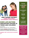 Sept. 20: Hart District’s PASE Presents ‘Every Life Matters’; Preventing Teen Suicides